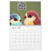 ジラニーカレンダー カレンダー (2月 2026)