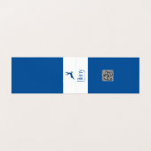 ジラニー折り畳み名刺 名刺 (内部フラット)