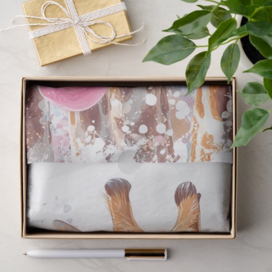 ジラフお洒落スの吹泡を切り離す 薄葉紙 (ギフト)