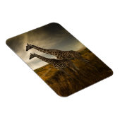 ジラフィーと風景 マグネット (右側)