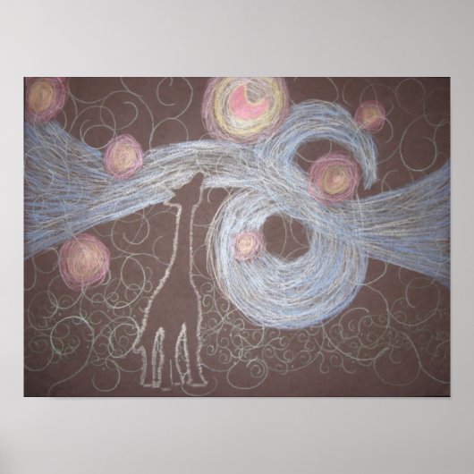 ジラフィーの夜 ポスター (正面)