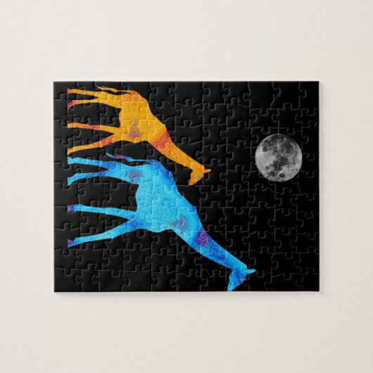 ジラフェジグソーパズル ジグソーパズル (横)