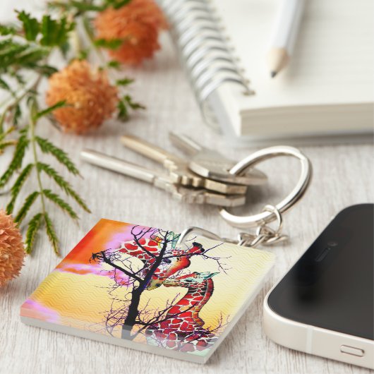 ジラフェス キーホルダー (正面右)