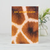 ジラフェス 招待状 (スタンド正面)