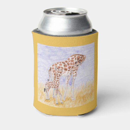 ジラフェス 缶クーラー (缶裏面)