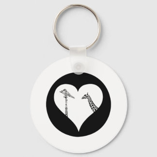 ジラフェズラブクレーン キーホルダー