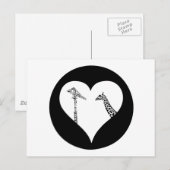 ジラフェズラブクレーン ポストカード (正面/裏面)