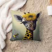 ジラブンブンいう音フデジタお洒落ルアート クッション (ブランケット)