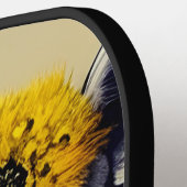 ジラブンブンいう音フデジタお洒落ルアート ピックルボールラケット (左詳細)