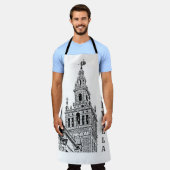ジラルダセビリア大聖堂。アンダルシア,スペイン。 エプロン (着用した状態)