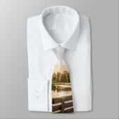 ジラルドカウンティパークベンチサンセットネックタイ ネクタイ (タイ)