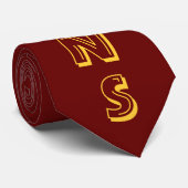 ジラードのKSの高等学校のトロイ人のタイ ネクタイ (ロール)