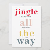 ジリカラフルジリと音を立てる |ハッピーホリデー (正面)