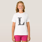 ジリーゼブラL Tシャツ (正面フル)