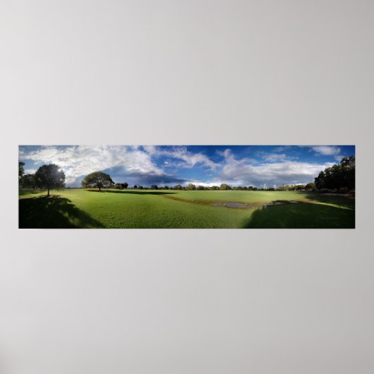 ジルカーパークオースティンテキサス州 ポスター (正面)