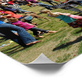 ジルカーパークカイトフェスティバル3 – オースティンテキサス州 ポスター (角)