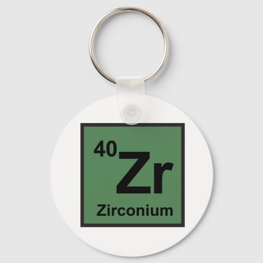 ジルコニウムキーチェーン キーホルダー (正面)