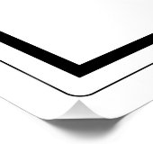 ジルコニウム化学元素シンボル化学 ポスター (コーナー)