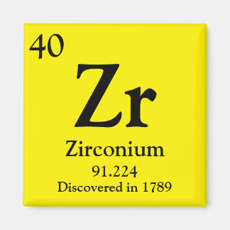 ジルコニウム周期表 マグネット