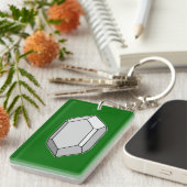 ジルコン キーホルダー (正面右)