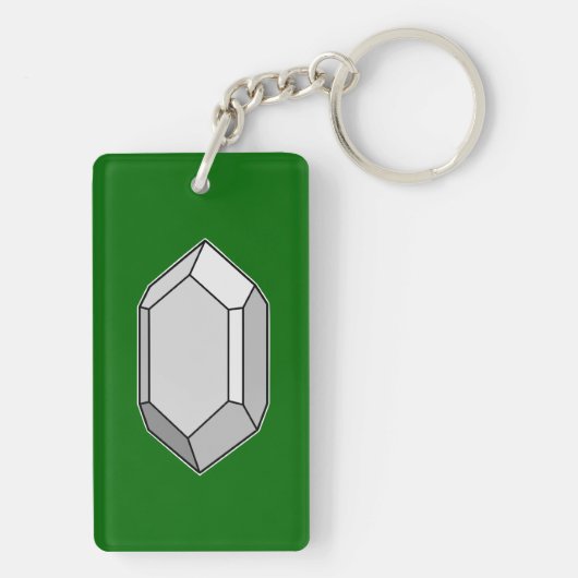 ジルコン キーホルダー (裏面)