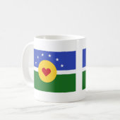 ジルトピア国旗のマグカップ コーヒーマグカップ (正面左)