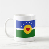 ジルトピア国旗のマグカップ コーヒーマグカップ (左)