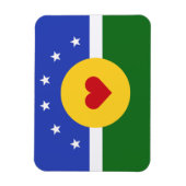 ジルトピア国旗の磁石 マグネット (縦)