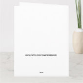 ジル漬けビッグジル誕生日おもしろカード カード (裏面)