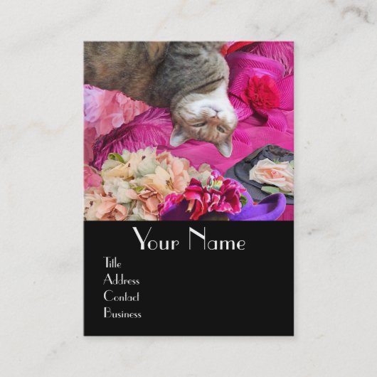 ジレンマのプリンセスタツキャット/ペット美しいサロン 名刺 (正面)