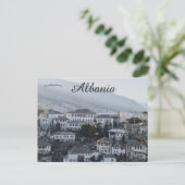 ジロカスターアルバニアの見解 ポストカード (スタンド正面)