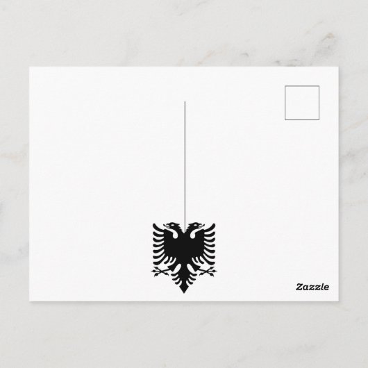 ジロカスターアルバニア葉書 ポストカード (裏面)