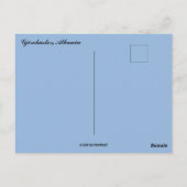 ジロカスターアルバニア通りはがき内の景色 ポストカード (裏面)