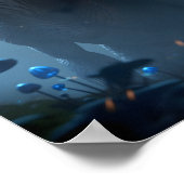 ジロフォサウルス恐竜 ポスター (角)