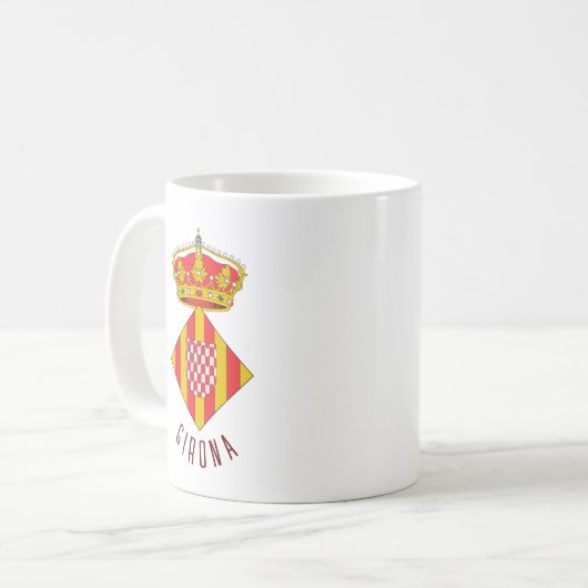 ジローナの紋章 コーヒーマグカップ (正面左)