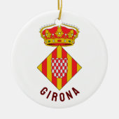 ジローナの紋章 セラミックオーナメント (正面)