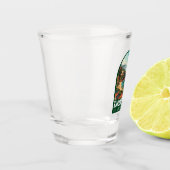 ジワタネジョメキシコトラベルアートヴィンテージ ショットグラス (左)