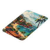 ジワタネジョメキシコトラベルアートヴィンテージ マグネット (左側)