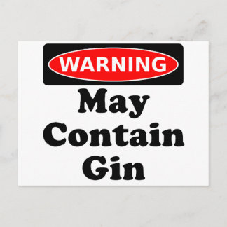 ジンを含む可能性 ポストカード