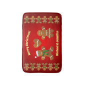 ジンガおもしろいーパンCookie バスマット (正面縦)