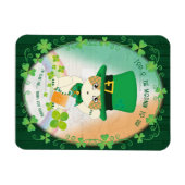 ジンガすてきー虎猫アイルランド応援 マグネット (横)
