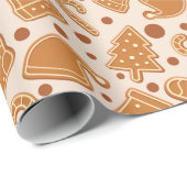 ジンガよくはしゃぐーパンCookieフェスティバルクリスマスプレゼント ラッピングペーパー (ロールコーナー)