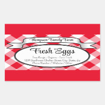 ジンガパーソナライズされたムファーム卵カートンラベル