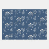 ジンガフランスのーブレッドCookie包装紙 ラッピングペーパーシート (正面3)