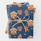 ジンガフランスのーブレッドCookie包装紙 ラッピングペーパーシート (インサイチュ)