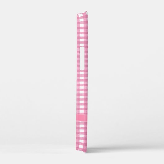 ジンガムのピンクボウのケース – メイトiPhoneケース Case-Mate iPhoneケース (裏面 / 右)