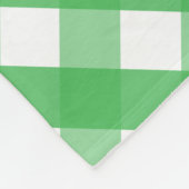 ジンガムクジラパーソナライズされたフリースブランケット フリースブランケット (角)