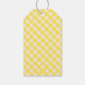 ジンガムパーソナライズされたギフトラベル ギフトタグ (裏面)