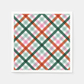 ジンガモダンムホリデーディナーナプキンズペーパーナプキン スタンダードカクテルナプキン (正面)