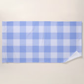 ジンガモダンム名門私立校風の ビーチタオル (正面)